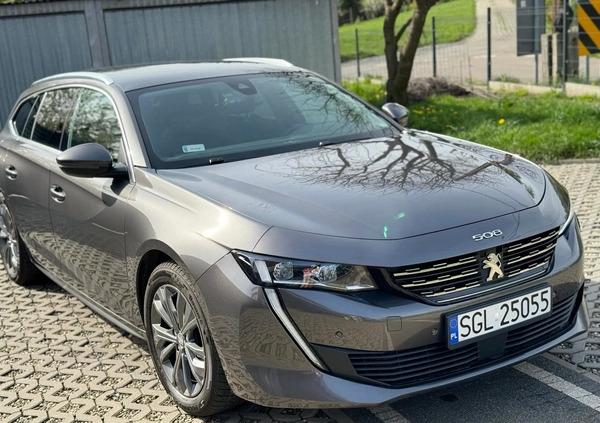 Peugeot 508 cena 88000 przebieg: 118000, rok produkcji 2019 z Rybnik małe 352